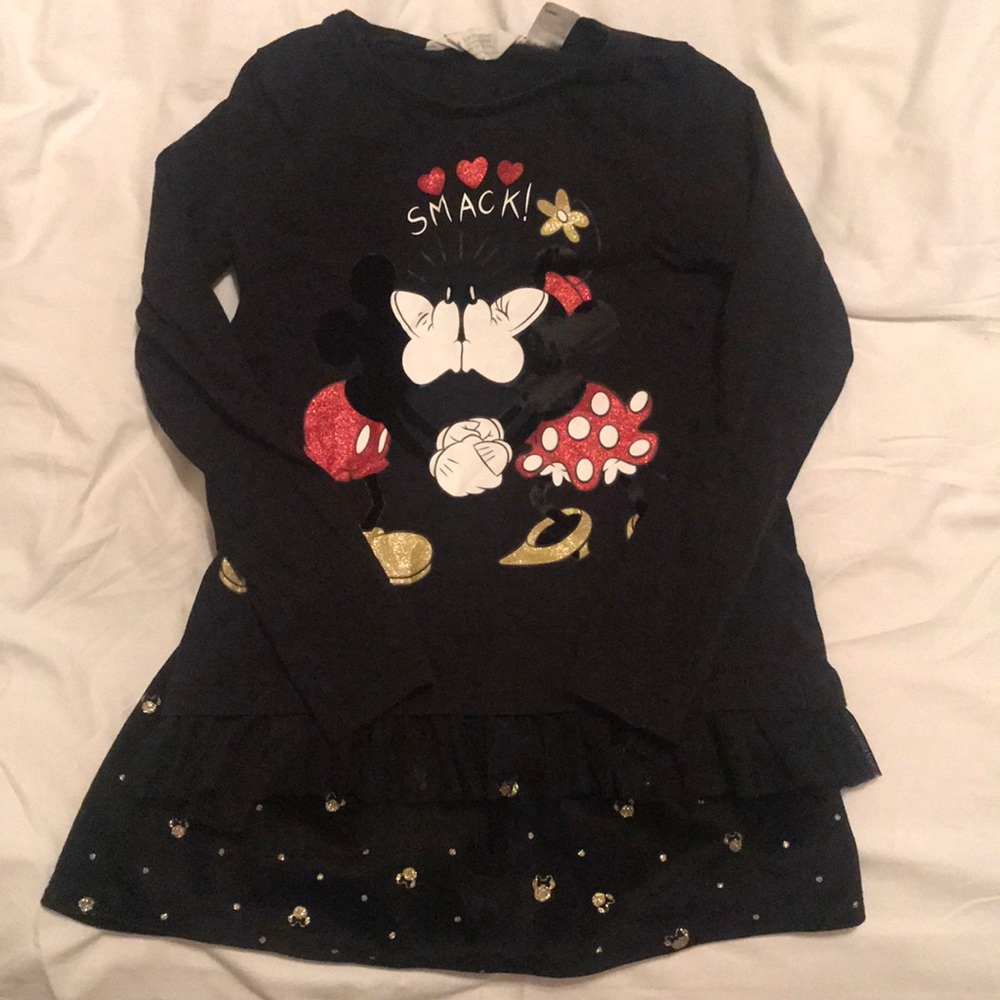 H&M Minnie Mouse Shirt and Skort Set